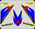 Factory LTZ90 Decal Kit - Yellow Factory LTZ90 Decal Kit - Yellow