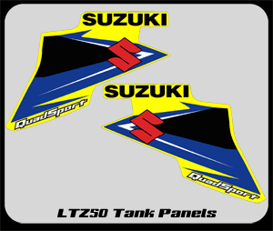 Factory LTZ50 Tank Panels - Yellow